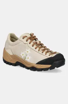 Diemme pantofi de piele intoarsa Movida femei, culoarea bej, DI25SPMOW-F06X055CRE imagine