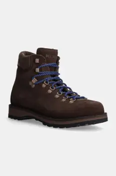 Diemme pantofi de piele intoarsa Roccia Vet barbati, culoarea maro, DI24FWRVM-I01S008DKB imagine