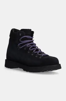 Diemme pantofi de piele intoarsa Roccia Vet barbati, culoarea negru, DI24FWRVM-I01S008BLK imagine