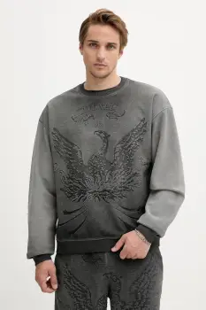 Diesel bluza S-ARON culoarea gri, cu imprimeu, A19289.0IKBV imagine