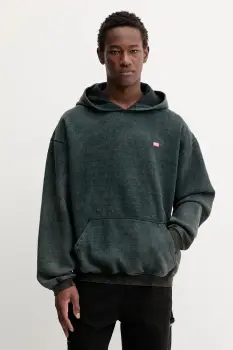 Diesel bluza S-KAI cu gluga, cu imprimeu, A18650.0AGBZ imagine