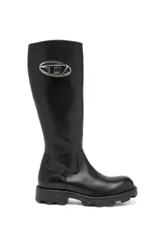 Diesel cizme D-Hammer Hb D W culoarea negru, cu platforma, Y03417-P4471-T8013 imagine
