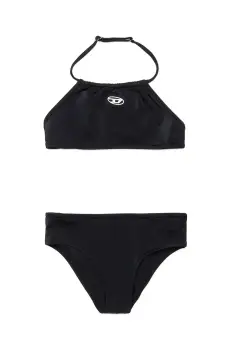 Diesel costum de baie pentru copii din doua piese MLEAX SWIMSUIT culoarea negru, J02299 imagine