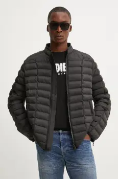 Diesel geaca W-PILOT barbati, culoarea negru, de tranzitie, A14719.0BHAZ imagine