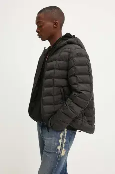 Diesel geaca W-STONE barbati, culoarea negru, de tranzitie, A14720.0BHAZ imagine