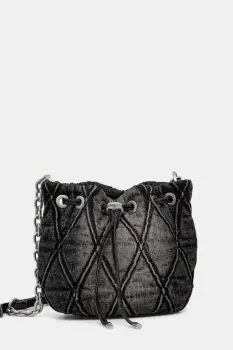 Diesel geanta de blugi CHARM-D CHARM-D culoarea negru, X10346.P6330 imagine