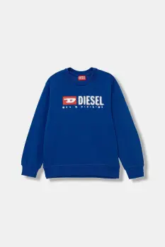 Diesel hanorac de bumbac pentru copii SDROPS OVER SWEAT-SHIRT cu imprimeu, J02483 imagine
