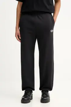 Diesel pantaloni de trening din bumbac P-MARKY-IOD culoarea negru, uni, A21794.0BKBW imagine