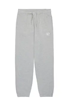 Diesel pantaloni de trening din bumbac pentru copii PMACISD TROUSERS culoarea gri, neted, J02317 imagine