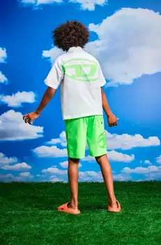 Diesel pantaloni scurti de baie copii MIPRUL SWIMSUIT culoarea verde, J02293 imagine