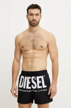Diesel pantaloni scurti de baie KEN-37-D-CORE BOXER-SHORTS culoarea negru, A16299.0NJAS imagine