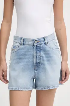 Diesel pantaloni scurti de bumbac pentru femei, din-HELIOS imagine