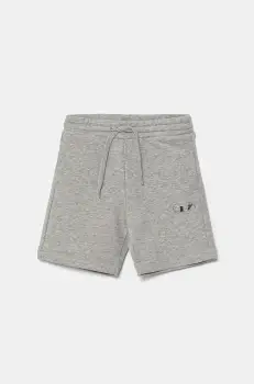 Diesel pantaloni scurti din bumbac pentru copii PMACISHORT SHORTS culoarea gri, talie reglabila, J02239 imagine