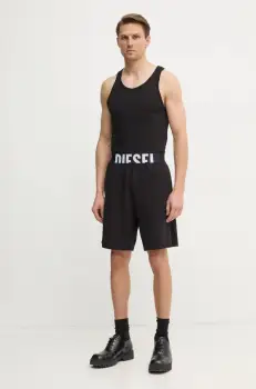 Diesel pantaloni scurti DYLAN-D-POP SHORTS barbati, culoarea negru, A17684.0DCBK imagine