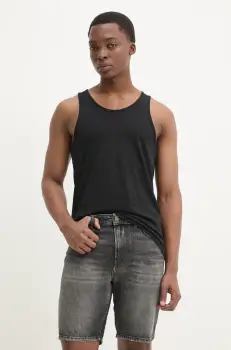 Diesel pantaloni scurti jeans D-FIN SHORTS barbati, culoarea gri, A14621.0GRDX imagine