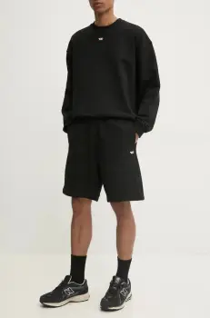 Diesel pantaloni scurti P-BISC-D SHORTS barbati, culoarea negru, A15059.0GEAD imagine