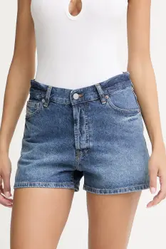 Diesel pantaloni scurti pentru femei, din denim DE-HELIOS imagine