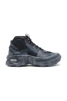 Diesel pantofi inalti D-Cage Hiking culoarea gri, Y03650-P8140-T8013 imagine