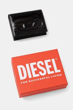 Diesel portofel 1DR 2.0 1DR BI FOLD III culoarea negru, X10390.P8008 imagine