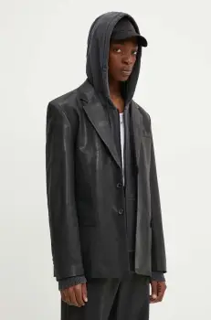 Diesel sacou din lana J-STANLEY culoarea negru, A14144.0IPAA imagine