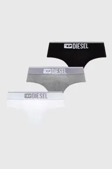 Diesel slip UMBR-ANDRETHREEPACK 3-pack barbati, culoarea gri, 00SH05.0GDAC imagine