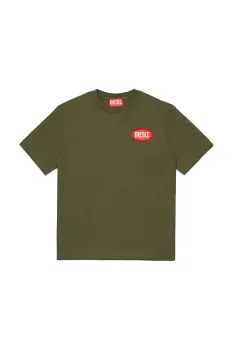 Diesel tricou de bumbac pentru copii TPATCH OVER T-SHIRT imagine