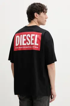 Diesel tricou din bumbac T-BOXT-BISK imagine