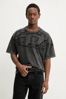 Diesel tricou din bumbac T-BOXT-DEN imagine