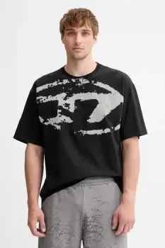 Diesel tricou din bumbac T-BOXT-N14 culoarea negru, modelator, A13049.0DQAU imagine