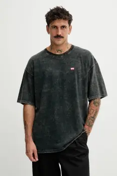 Diesel tricou din bumbac T-BOXT-T4 culoarea gri, melanj, A18643.0AGBY imagine