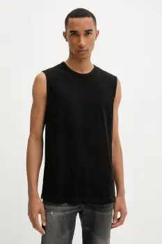 Diesel tricou din bumbac TOM-UTLT-2PACK 2-pack culoarea negru, A19307.0LIAD imagine