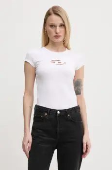 Diesel tricou T-ANGIE femei, culoarea negru, A06268.0AFAA imagine