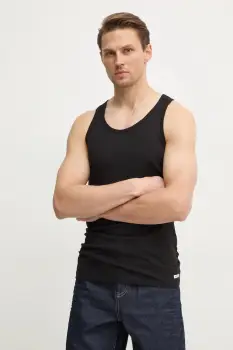 Diesel tricou WALTY-D-BOX-2PACK Tank 2-pack barbati, culoarea negru, A17814.0LIAD imagine