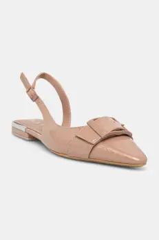 Dkny balerini Clemma culoarea roz, cu toc deschis, K1563744 imagine