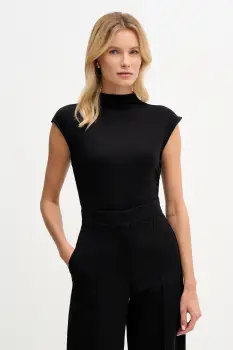 Dkny bluza culoarea negru, uni, W3384RAS imagine