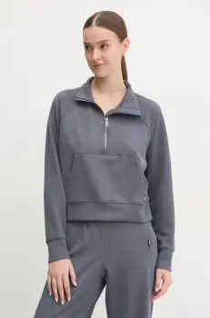 Dkny bluza femei, culoarea gri, neted, DP5T1053 imagine