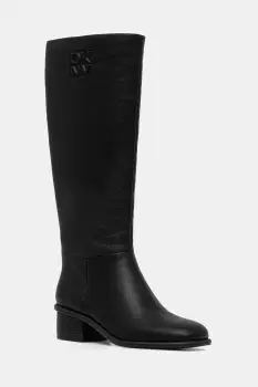 Dkny cizme Manda culoarea negru, cu toc drept, K3533943 imagine