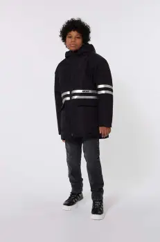 Dkny geaca copii culoarea negru, D60203 imagine