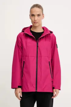 Dkny geaca culoarea roz, de tranzitie, DP5J9488 imagine