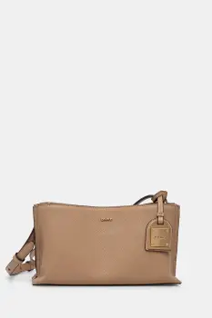 DKNY geanta crossbody de dama din piele imagine