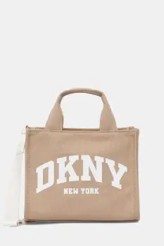 DKNY geanta crossbody pentru femei din bumbac imagine