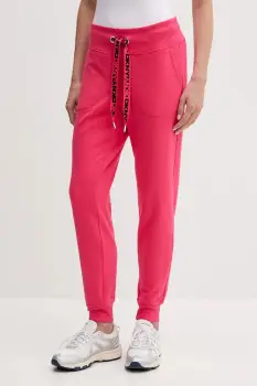 Dkny pantaloni de trening culoarea bej, uni, DP5P3496 imagine