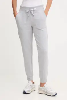 Dkny pantaloni de trening culoarea bej, uni, DP5P3496 imagine