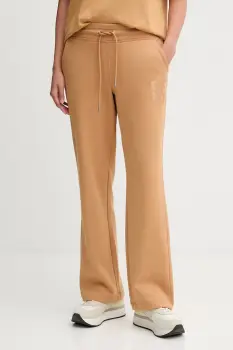 Dkny pantaloni de trening culoarea maro, uni, DP5P3758 imagine