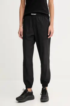 Dkny pantaloni de trening culoarea negru, uni, DP5P3644 imagine