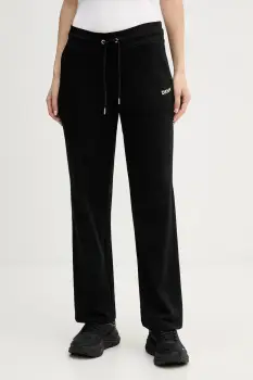 Dkny pantaloni de trening culoarea negru, uni, DP6P3794 imagine