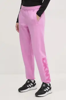 Dkny pantaloni de trening culoarea violet, cu imprimeu, DP5P3585 imagine