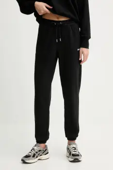 Dkny pantaloni de trening LOGO TERRY culoarea negru, uni, DP5P3632 imagine