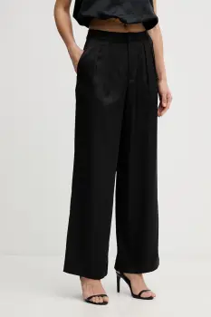 DKNY pantaloni straight pentru femei imagine