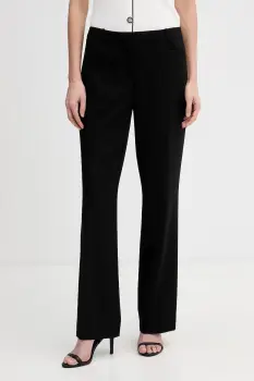 DKNY pantaloni straight pentru femei imagine